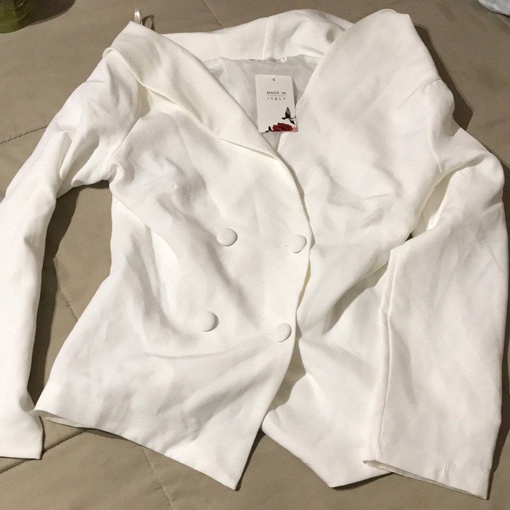 White Blazer